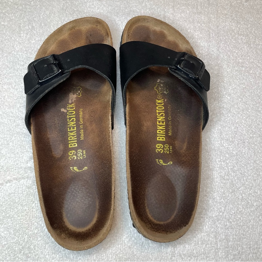 Birkenstock Madrid Black Size 39